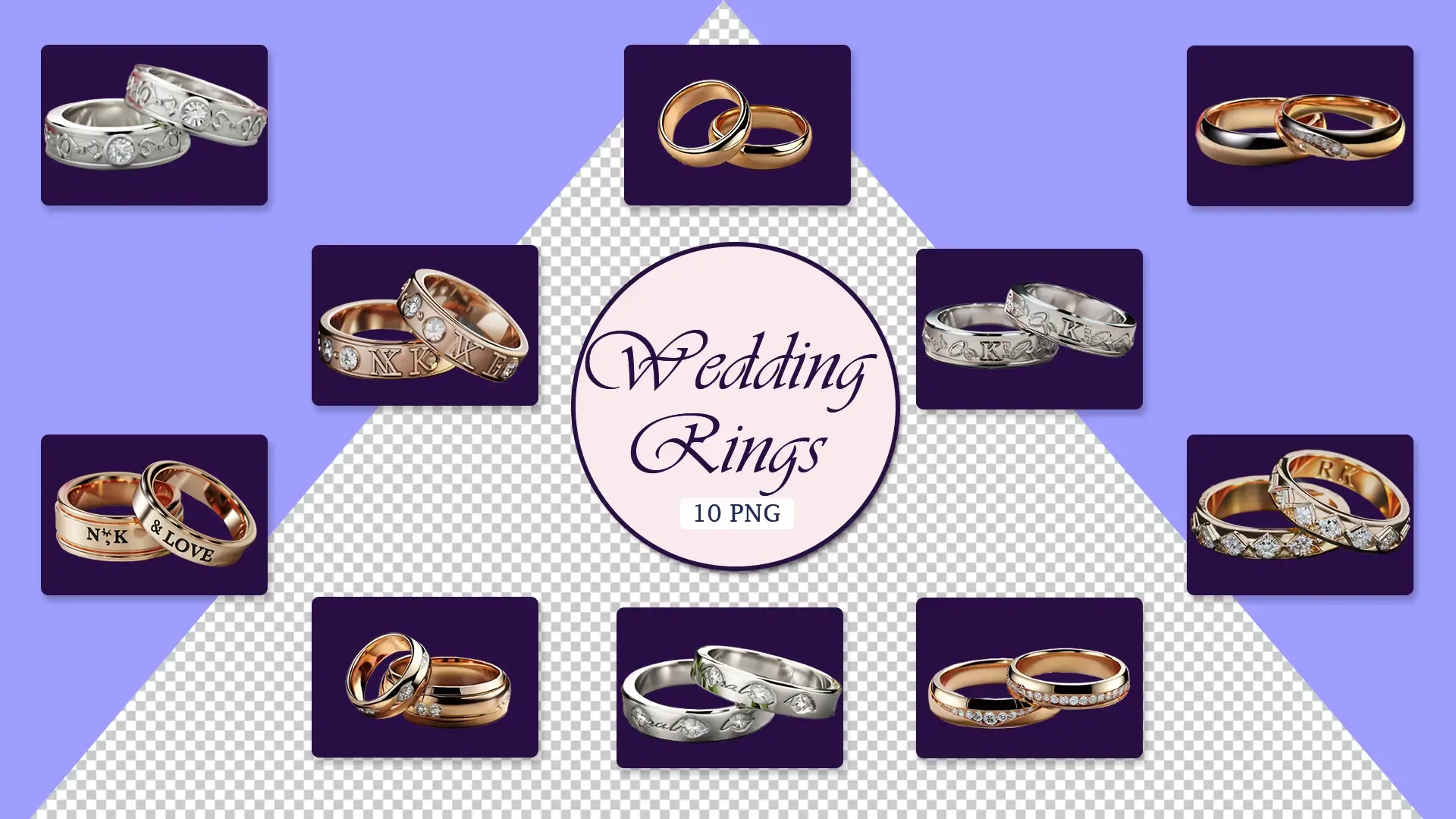 Luxurious Wedding Rings Collection